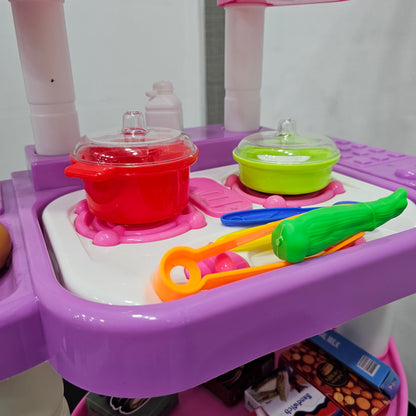 Kitchen Deluxe 44 Products – Pretend Play Cooking Set for Kids | Bacha Toys