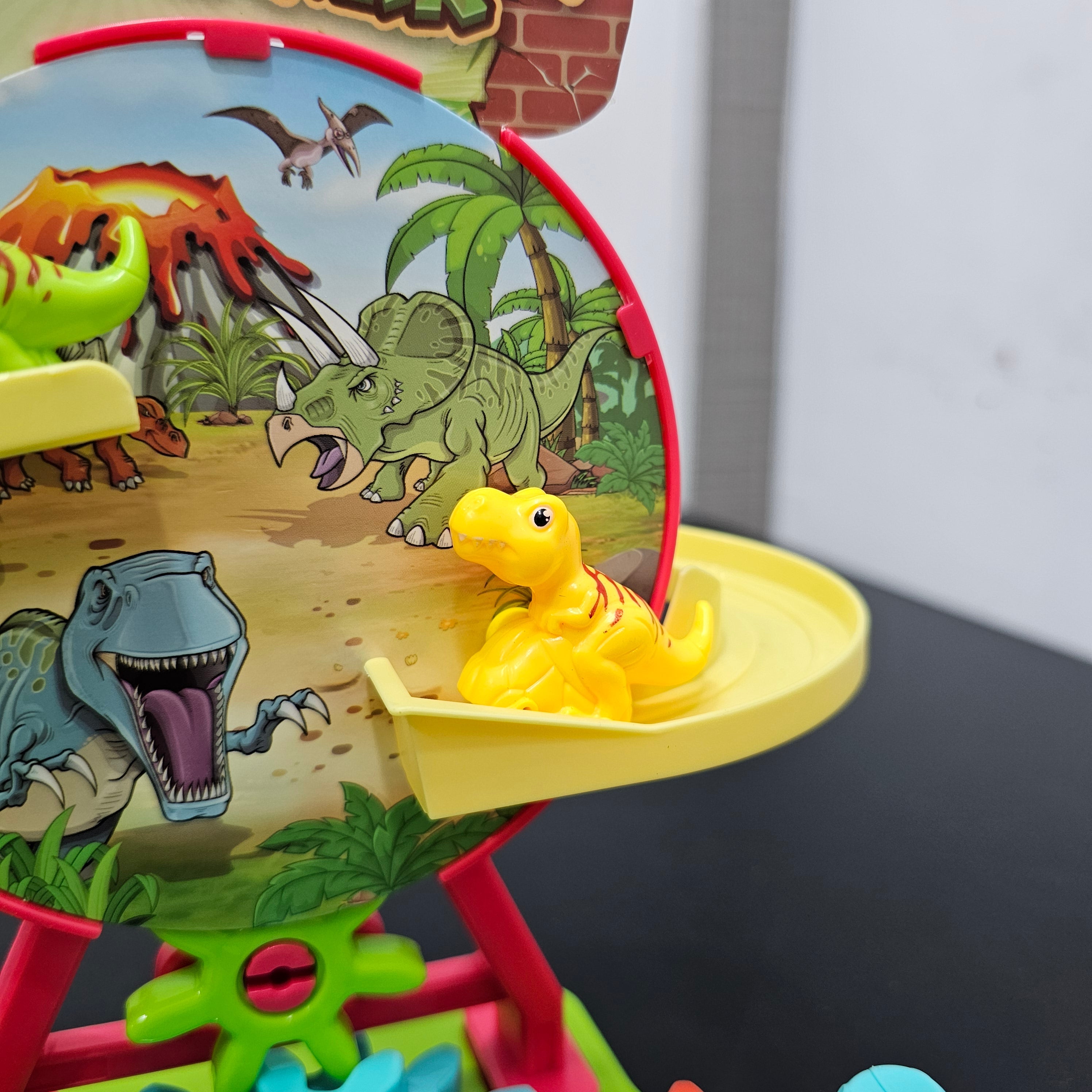 Dinosaur Park Slide Track Activity Toy | Fun Adventure Playset for Kids - Bacha Toys