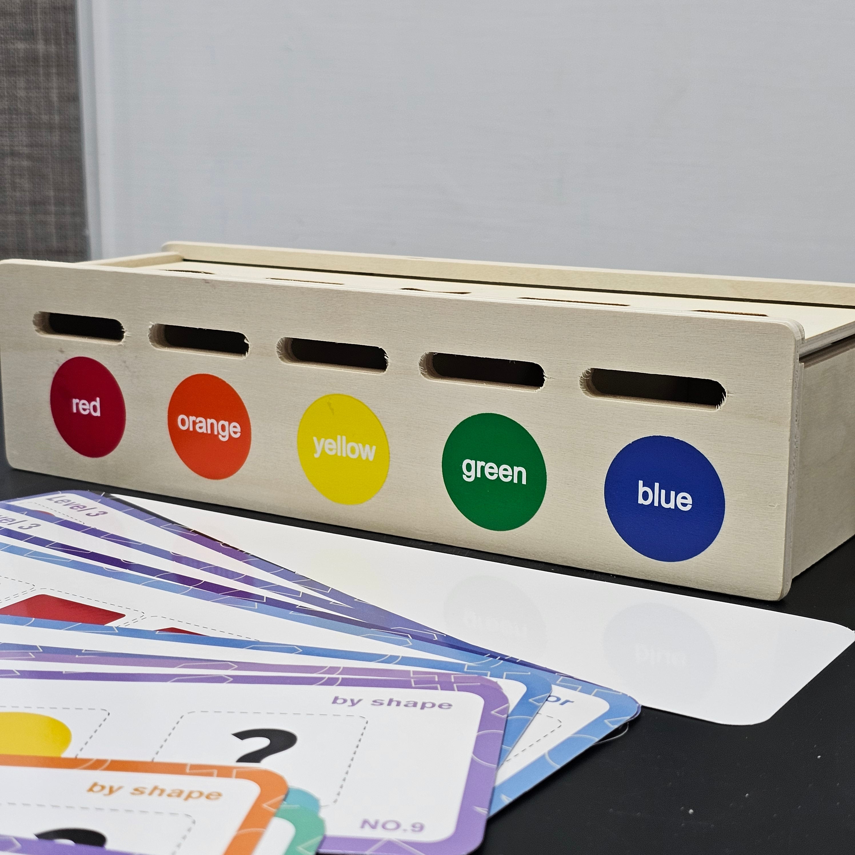 Wooden Sorting Box – Shape & Color Learning Toy for Toddlers | Bacha Toys