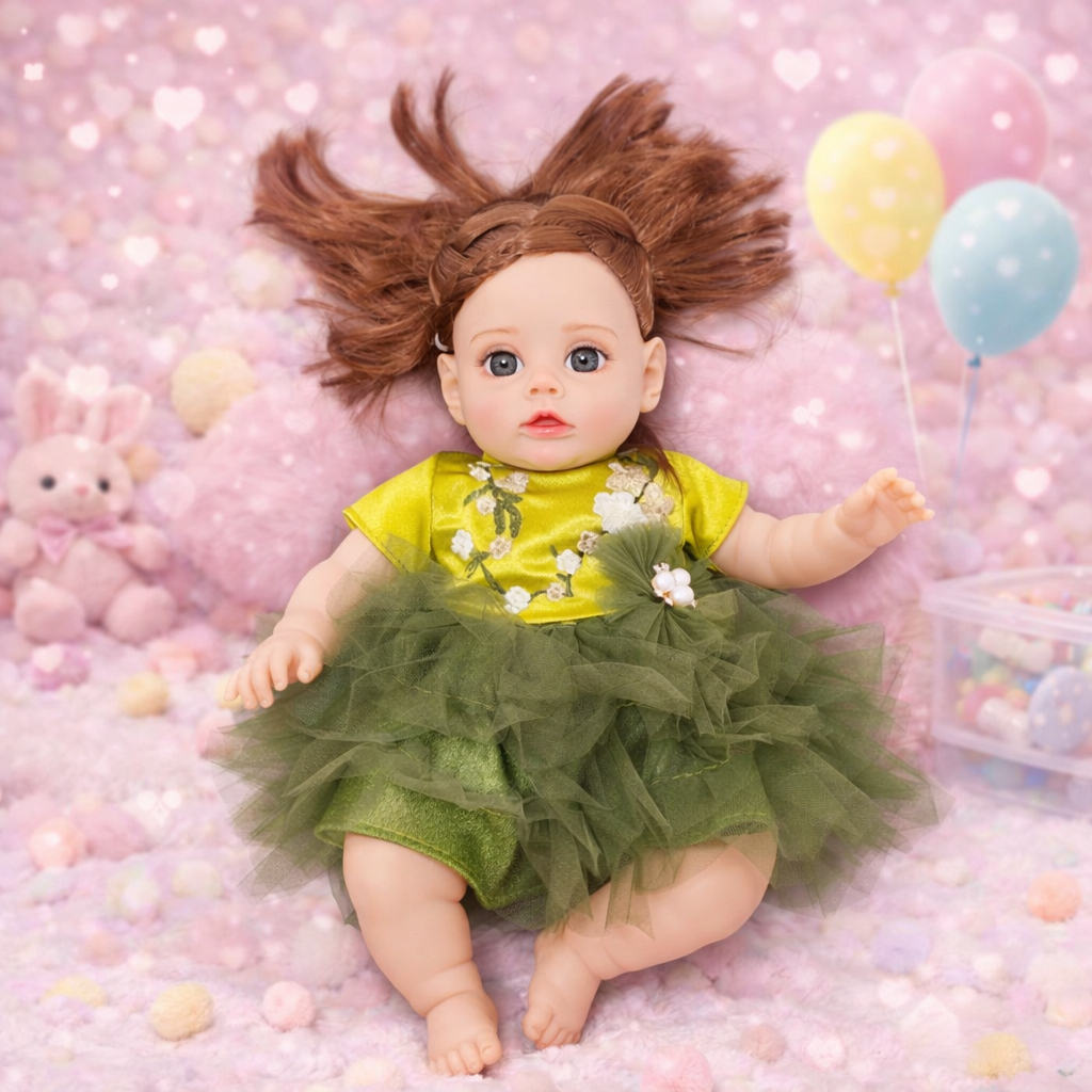 Sennby Baby Doll with Music – Cuddly, Soothing & Full of Love | Bacha Toys