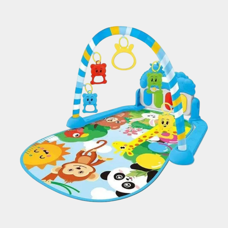 3 in 1 Fitness Rack Activity Play Gym Mat for Kids – Bacha Toys