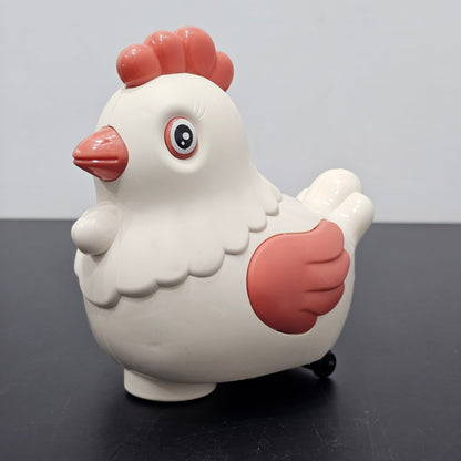 Musical Hen Toy with 3 Eggs – Lights, Sound & Egg-Laying Fun | Bacha Toys