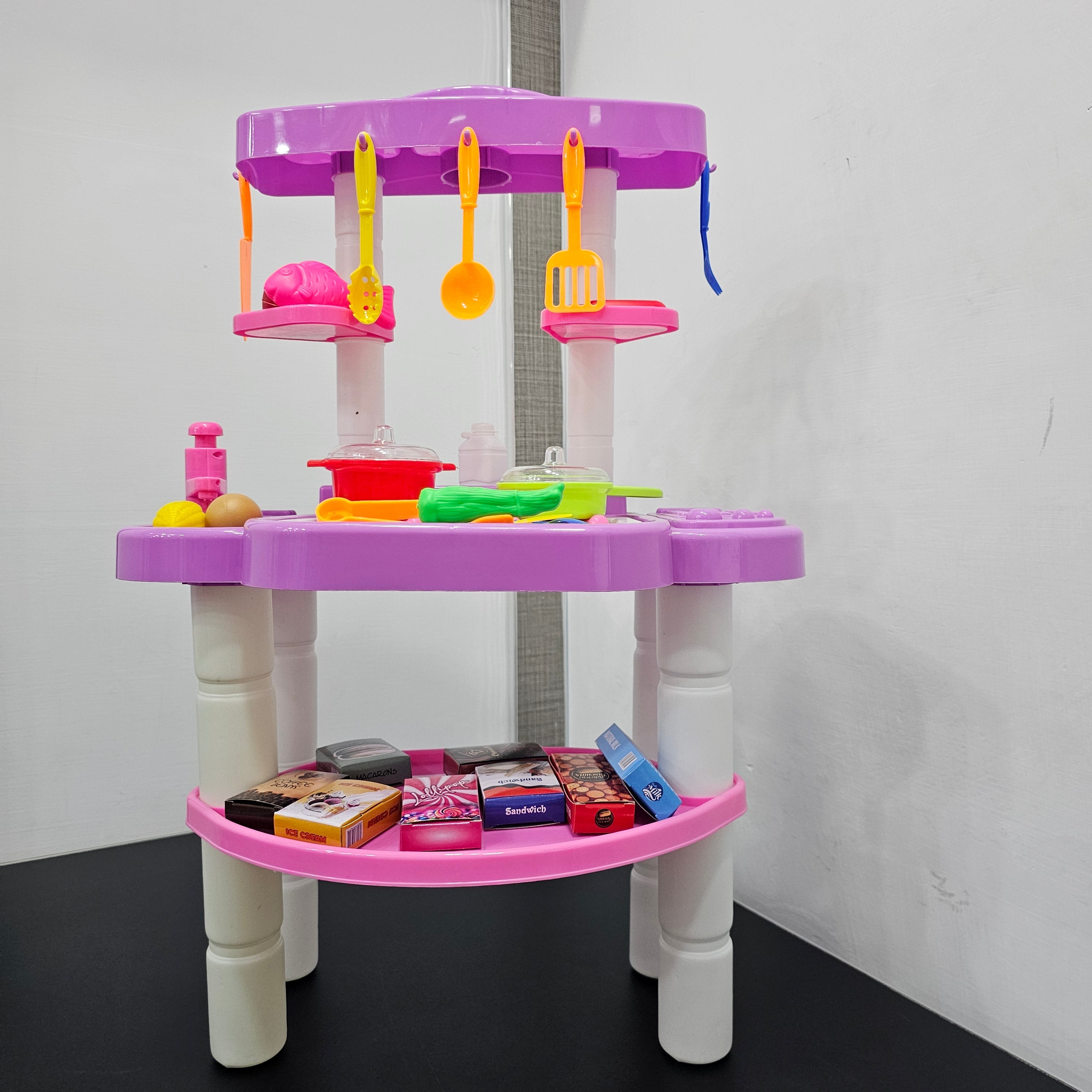 Kitchen Deluxe 44 Products – Pretend Play Cooking Set for Kids | Bacha Toys