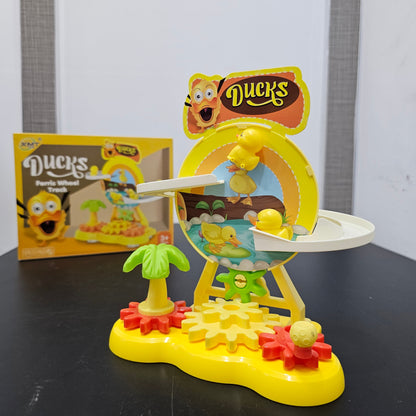 Duck Slide Track Activity Toy for Kids | Manual Play Fun with Sliding Ducks - Bacha Toys