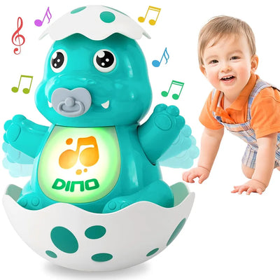 Tacobear Jouet musical lumineux dinosaure – Amusement, lumières et musique pour les enfants | Bacha Toys