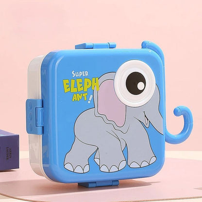 Super Elephant Stainless Steel Lunch Box – Double-Decker Delight | Bacha Toys