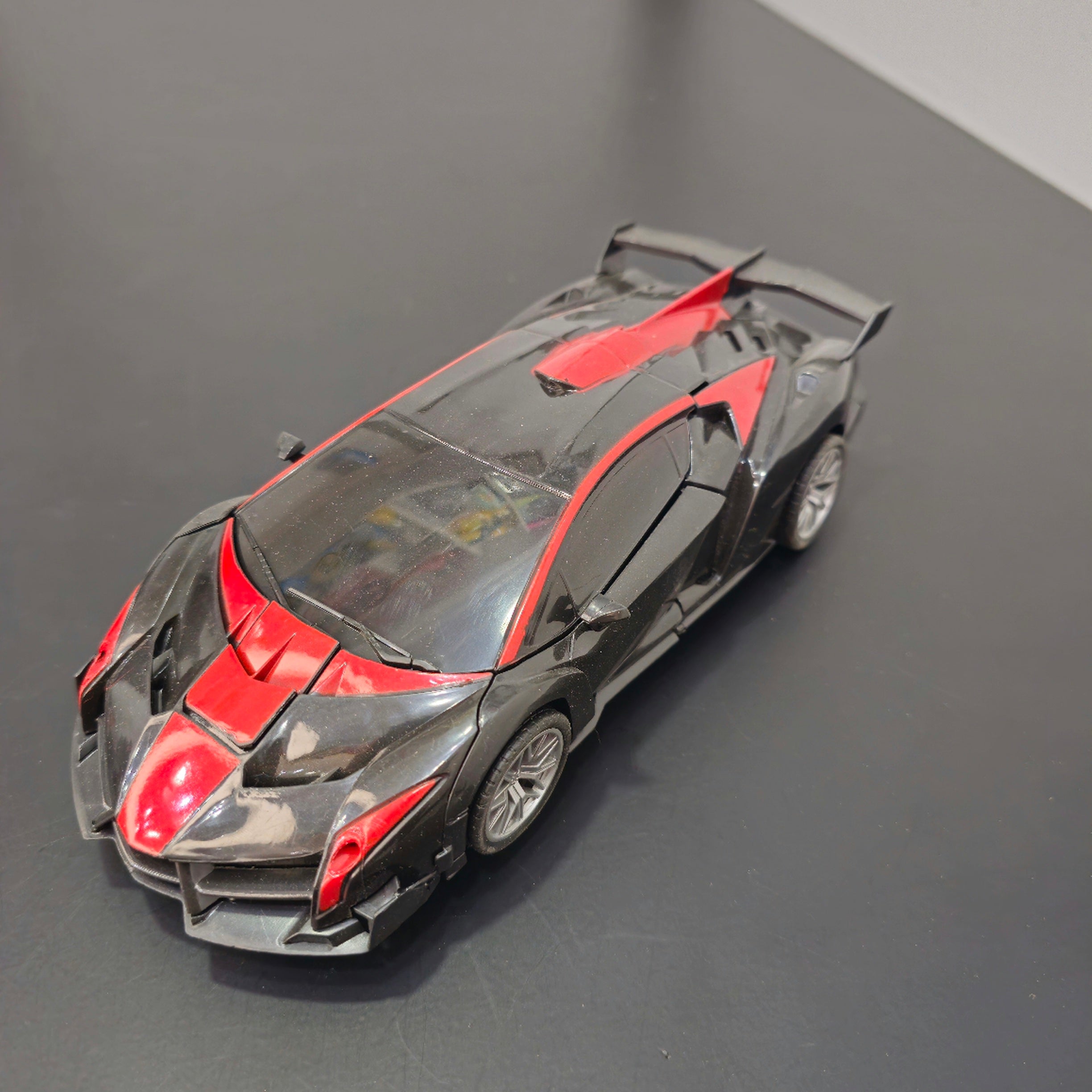 1:18 Scale Power Remote Control Robot Car – Light & Deformation Action | Bacha Toys