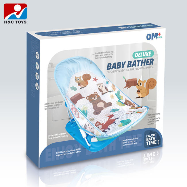 Deluxe Baby Bather 0m+ – Enjoy Safe & Comfortable Bath Time | Bacha Toys