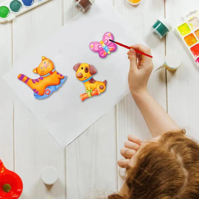 Fidtoy Mould and Paint Garden Toy Craft Kit for Kids