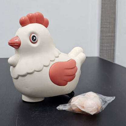 Musical Hen Toy with 3 Eggs – Lights, Sound & Egg-Laying Fun | Bacha Toys