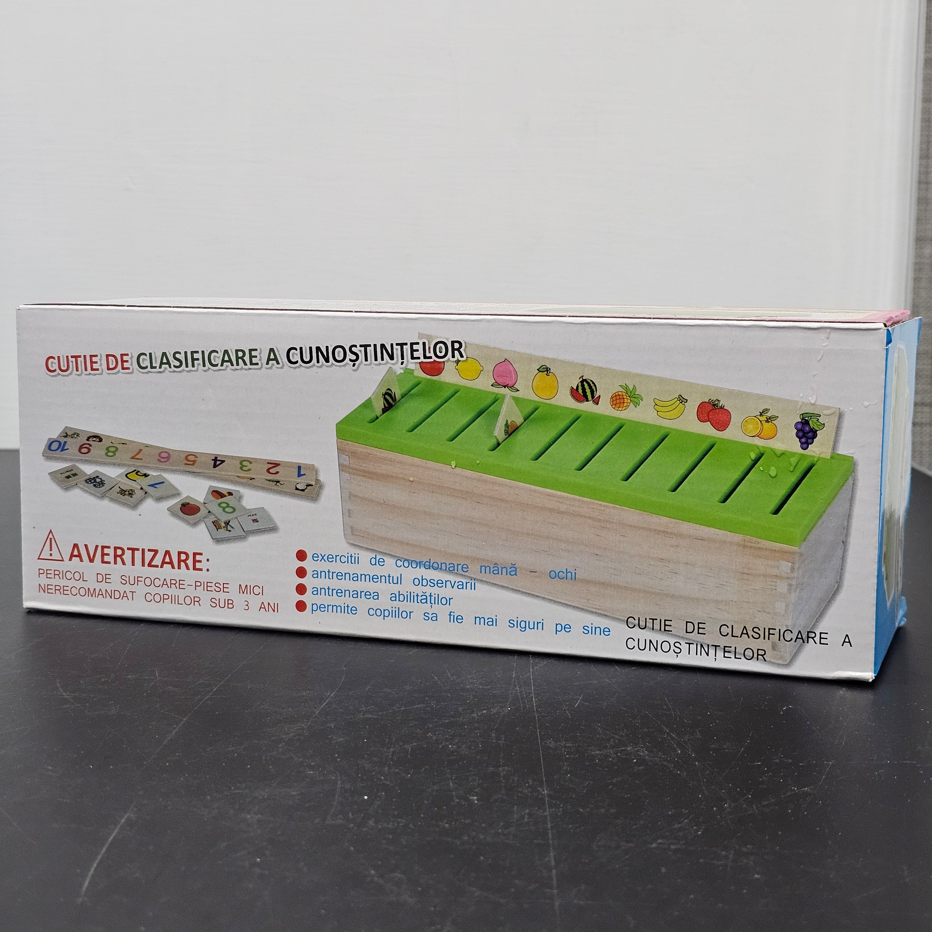 Knowledge Classification Box – Educational Sorting Toy for Kids | Bacha Toys