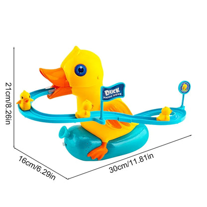 Duck Electric Track Slide Toy – Educational Fun Track Game for Kids | Bacha Toys