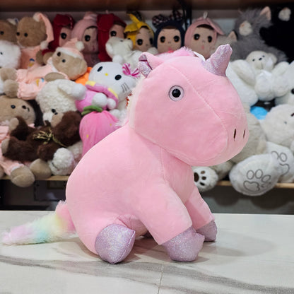 Unicorn Soft Toy – Pink Colour 25cm | Bacha Toys