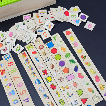 Knowledge Classification Box – Educational Sorting Toy for Kids | Bacha Toys