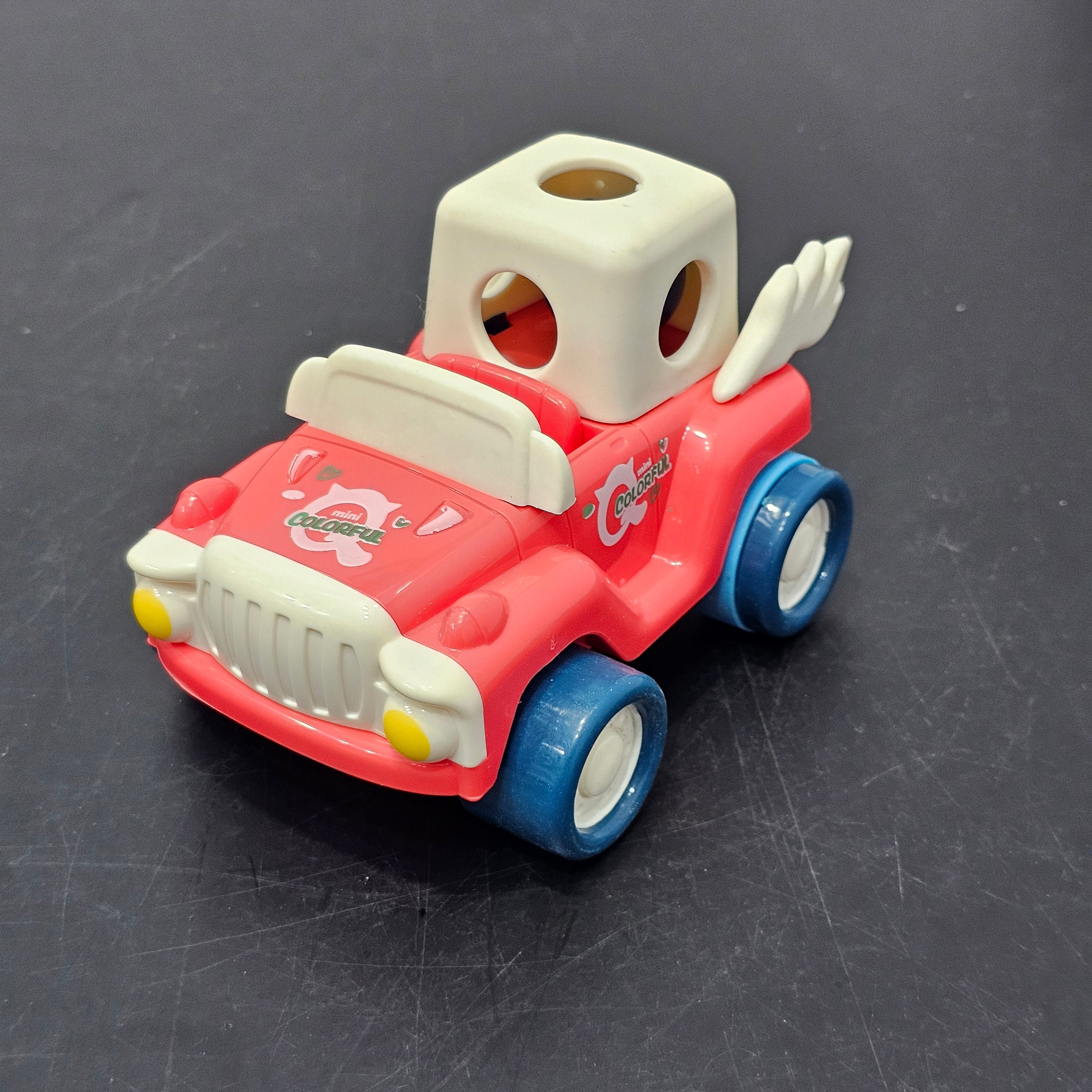 Funny Ratel Car – Bump & Go Action Toy with Lights and Sound | Bacha Toys