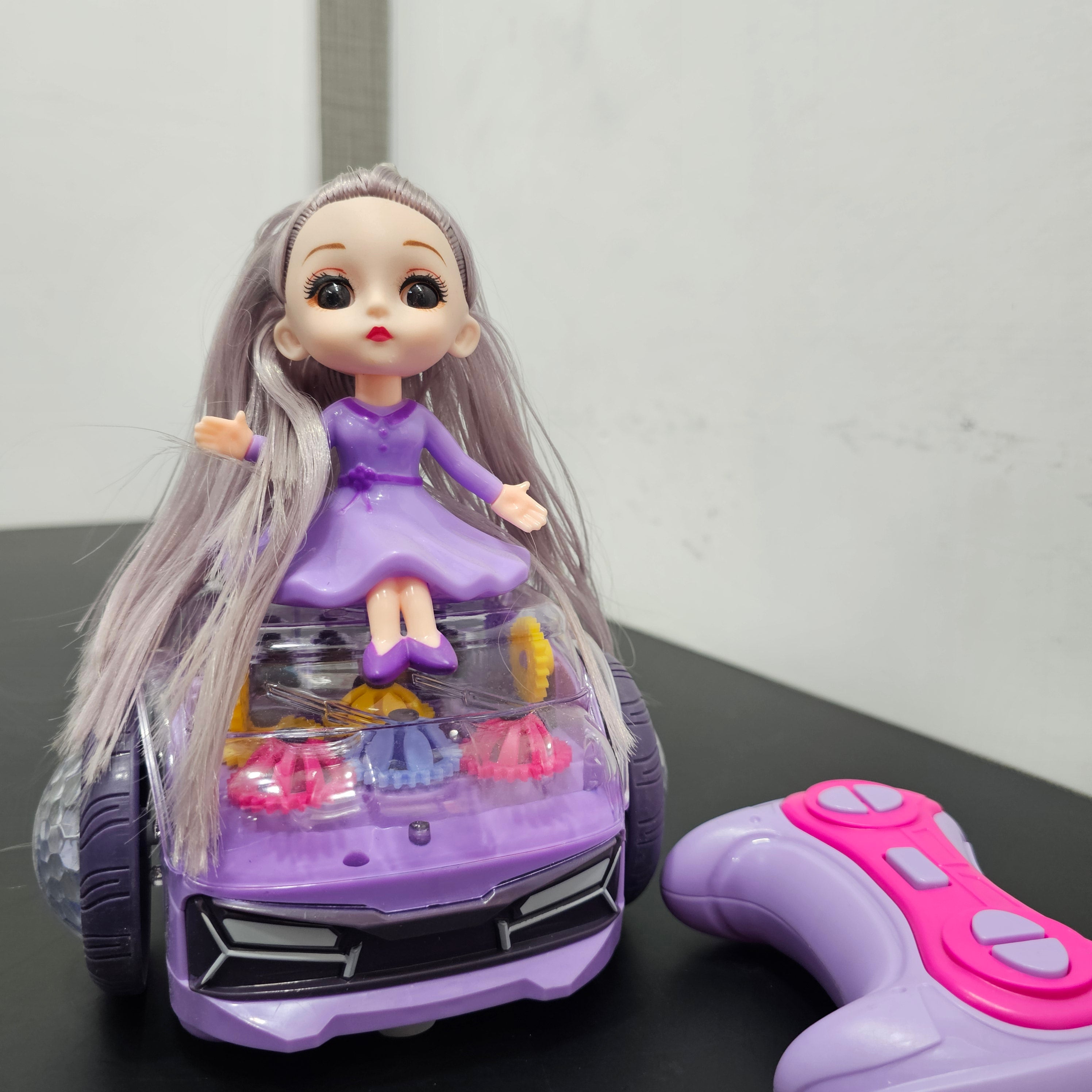 Remote Balancing Car Doll with Lighting & Music | Bacha Toys