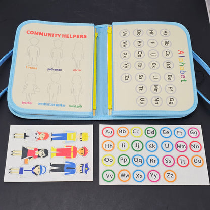 Busy Bag Book for Kids – Interactive Activity Learning Toy | Bacha Toys