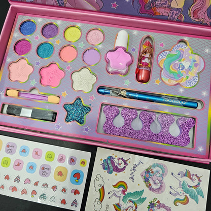 Beautiful Baby 18 in 1 Cosmetic Set – Princess Makeup Fun for Kids - Bacha Toys