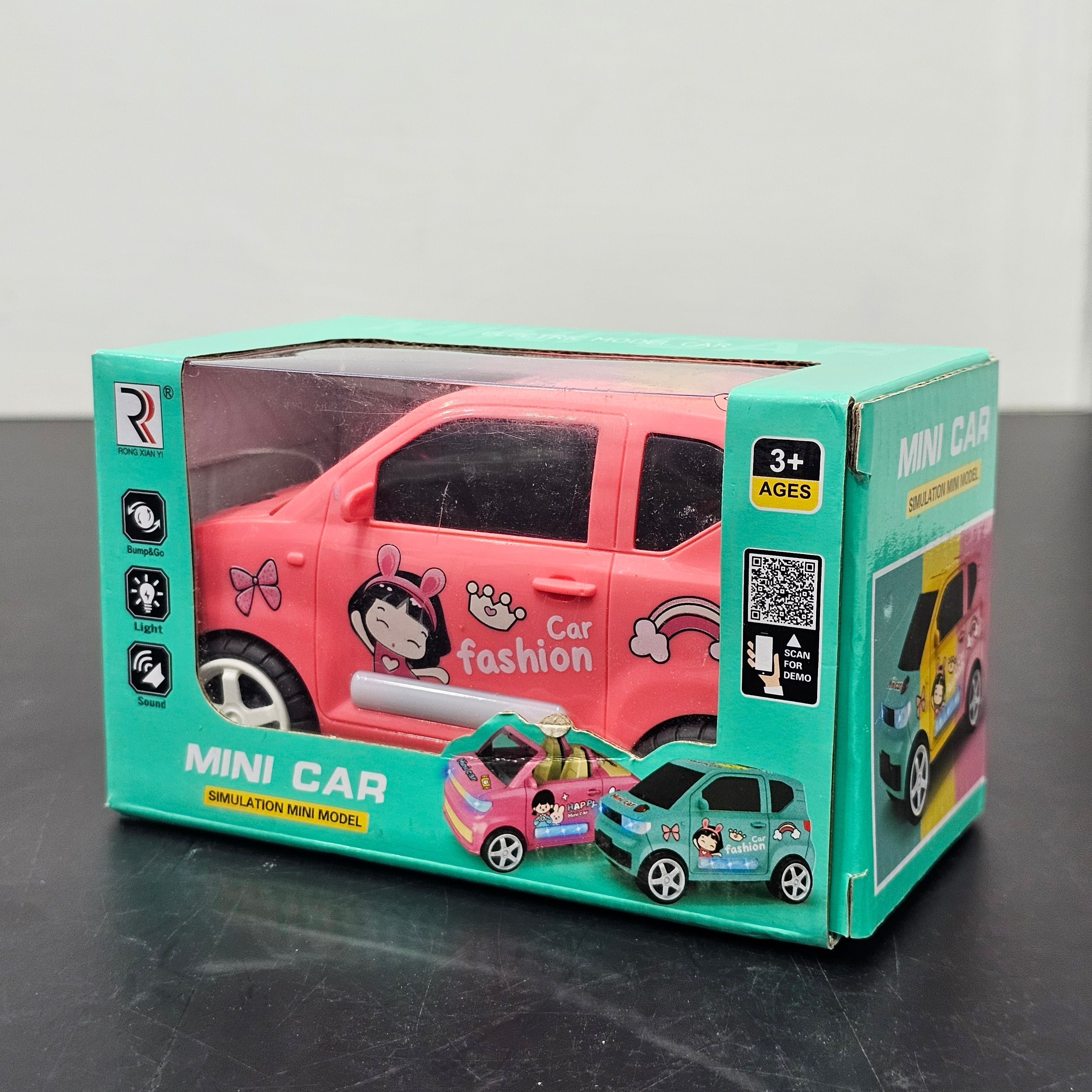 Mini Car Simulation Model – Bump & Go with Light and Sound | Bacha Toys