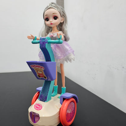 Balance Car Mini Electric Car Series Doll with Lighting & Music | Bacha Toys