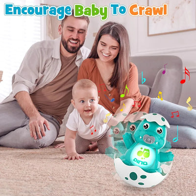 Tacobear Jouet musical lumineux dinosaure – Amusement, lumières et musique pour les enfants | Bacha Toys