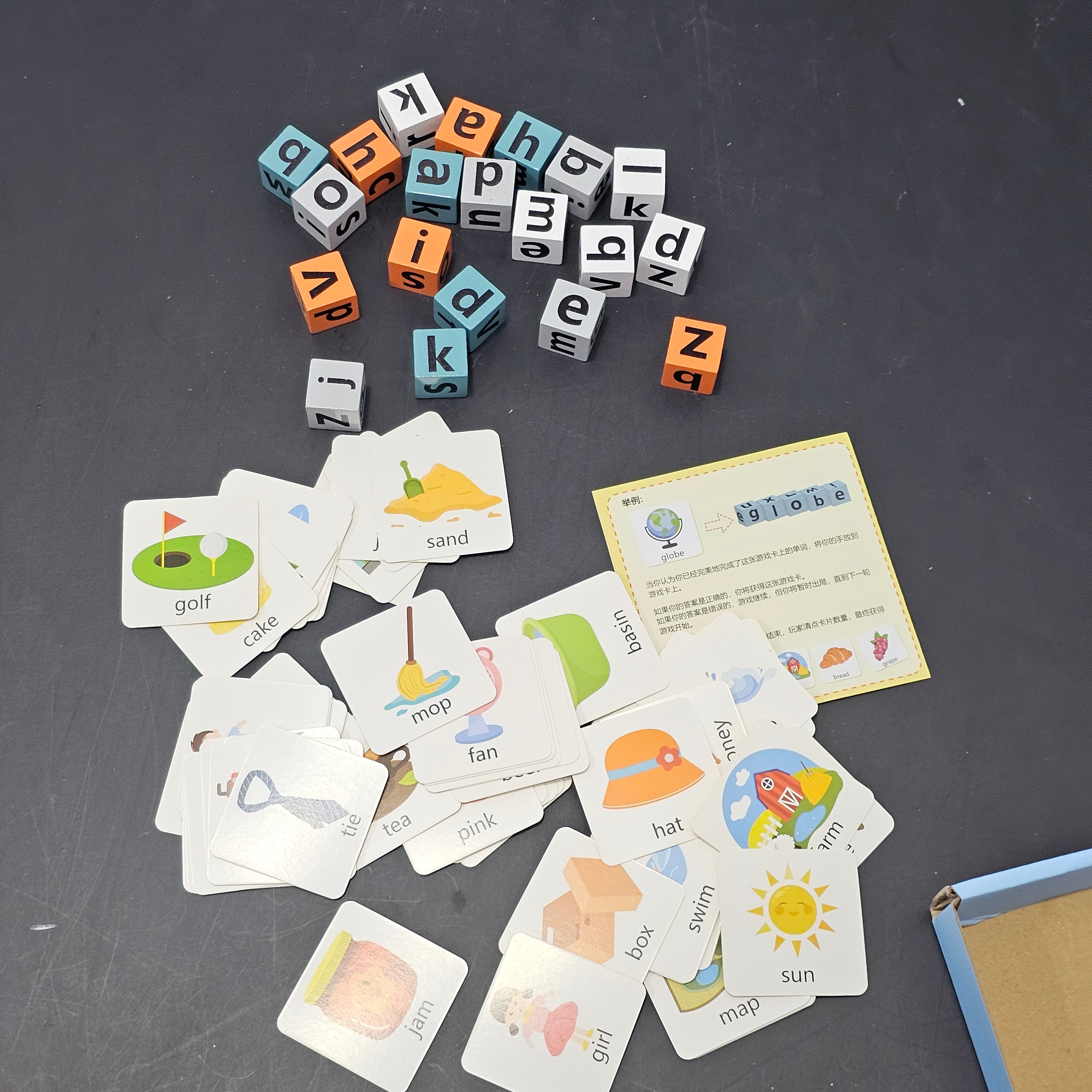 Word Spelling Game with English Cards – Educational Word Builder | Bacha Toys