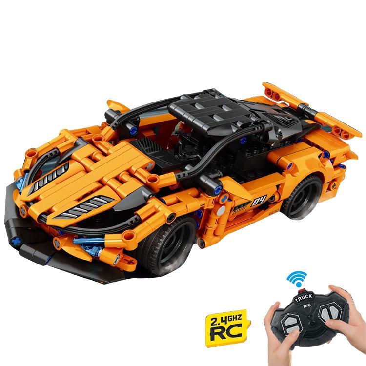 Remote Control Sports Car Building Block Set – 2.4 GHz, 366 Pieces | Bacha Toys