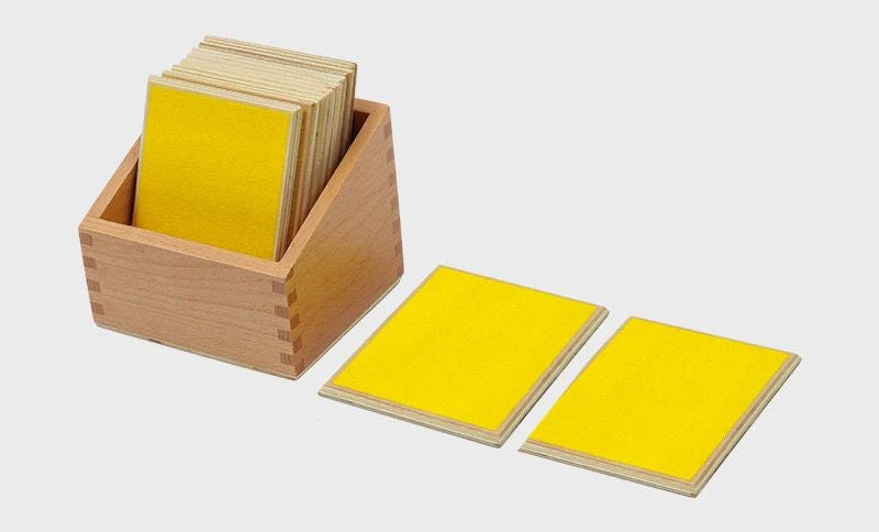 Rough and Smooth Touch Tablets | Montessori Sensorial Material