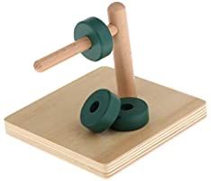 Montessori Discs On Dowel Slider