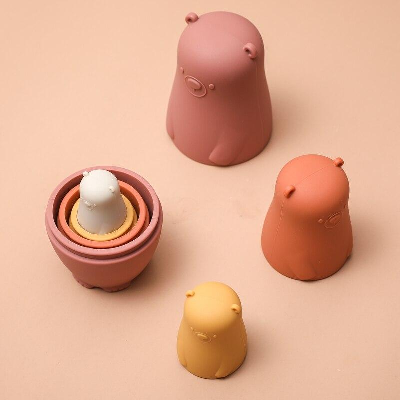 Silicone Nesting Bears