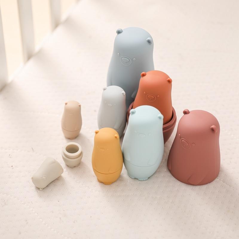 Silicone Nesting Bears