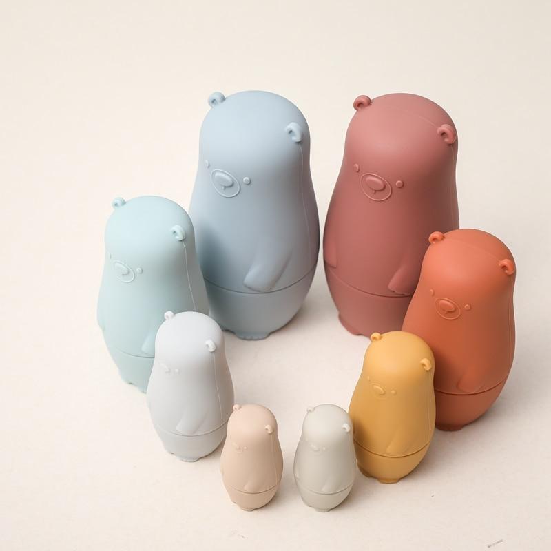 Silicone Nesting Bears