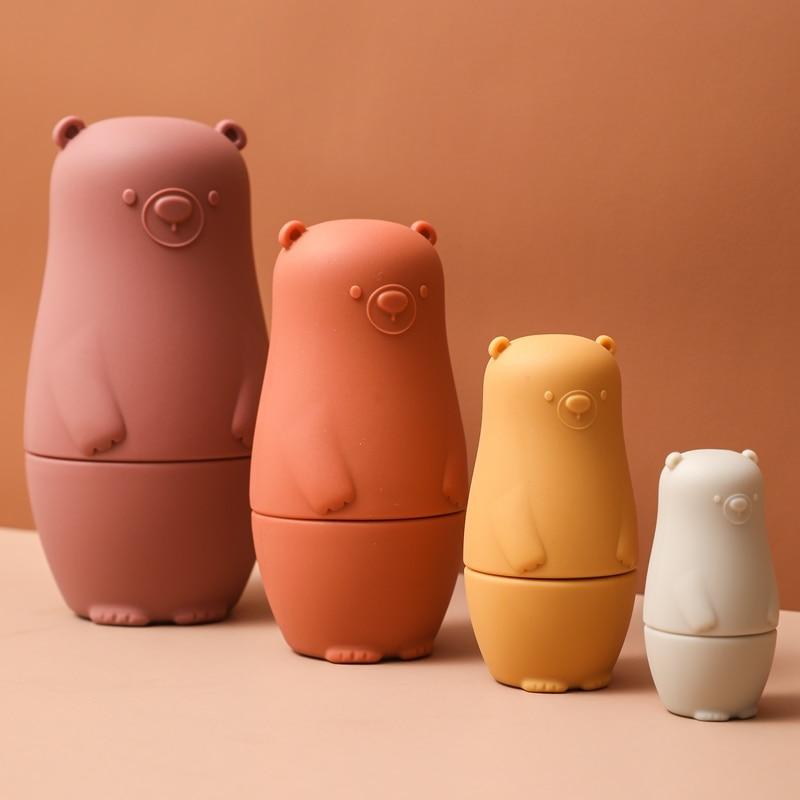 Silicone Nesting Bears