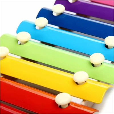 Fidtoy Xylophone en bois pour enfants de 3 ans et plus, instrument de musique Montessori