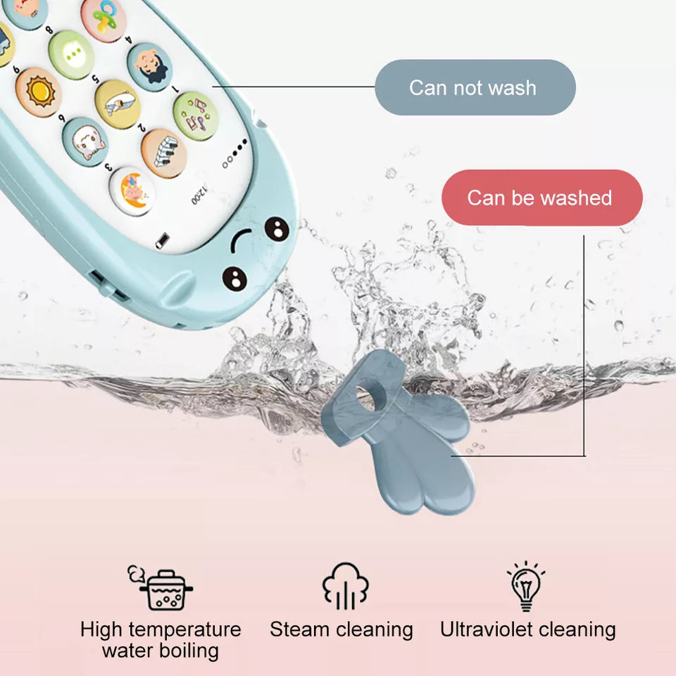 Montessori Simulated Biting Mobile Phone