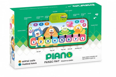 Fidtoy Piano Music Mat – Foldable Musical Floor Play Mat for Kids