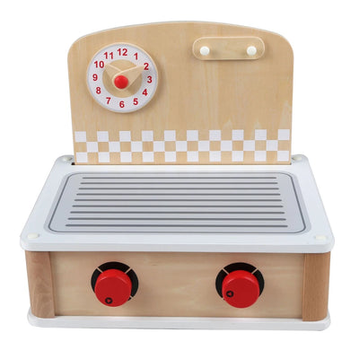 Fidtoy Kids Kitchen Playset 2-in-1 Stove Grill Cooking Toy