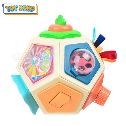 Sensory Toys for Babies – Interactive Activity Cube for Learning