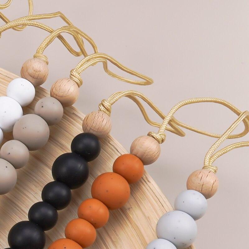 Silicone Teething and Pacifier Chain