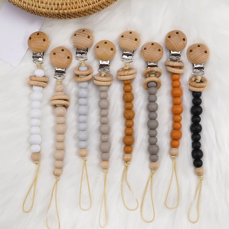 Silicone Teething and Pacifier Chain