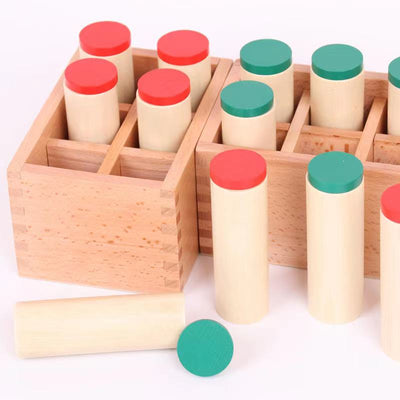 Montessori Sound Matching Cylinders - Best montessori toys