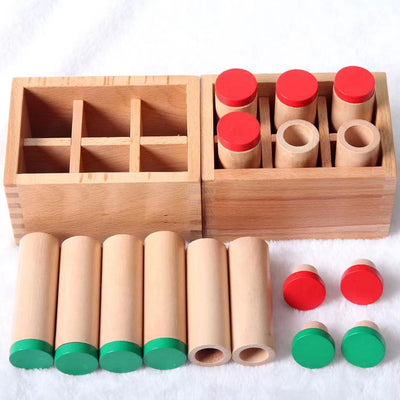 Montessori Sound Matching Cylinders - Best montessori toys