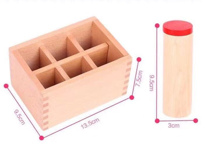 Montessori Sound Matching Cylinders - Best montessori toys