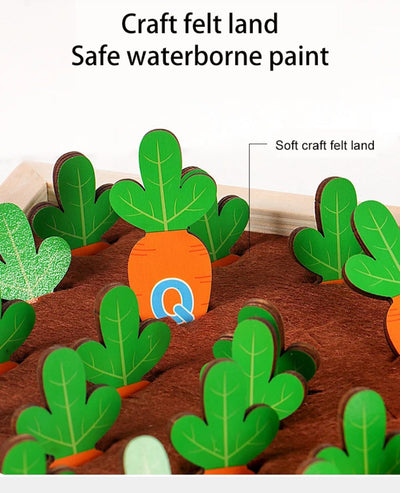 Word Forming Activity – Carrot Alphabet Matching and Spelling Game