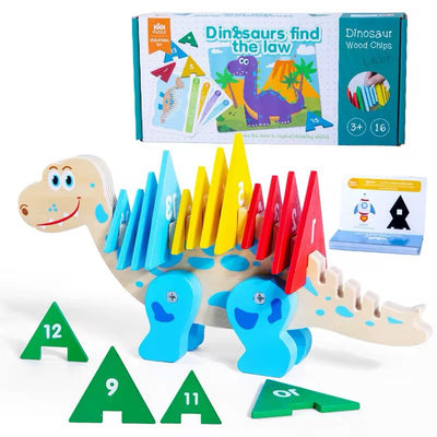 Clasificación de espinas de dinosaurio: juego de reconocimiento de números y lógica
