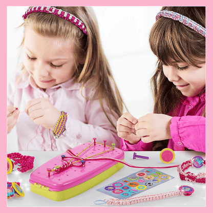 Craft Kids – Creatief & Leren – Brei Armbanden Set voor Kinderen