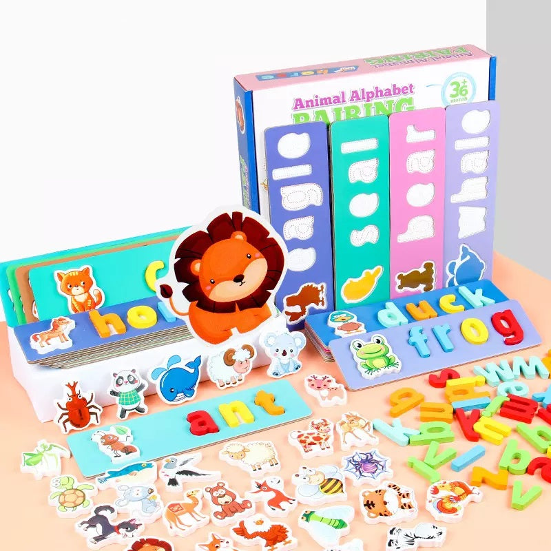 Animals Spelling Learning Kit