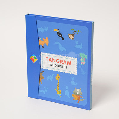 Libro de tangram magnético Montessori
