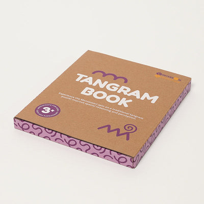 Libro de tangram magnético Montessori