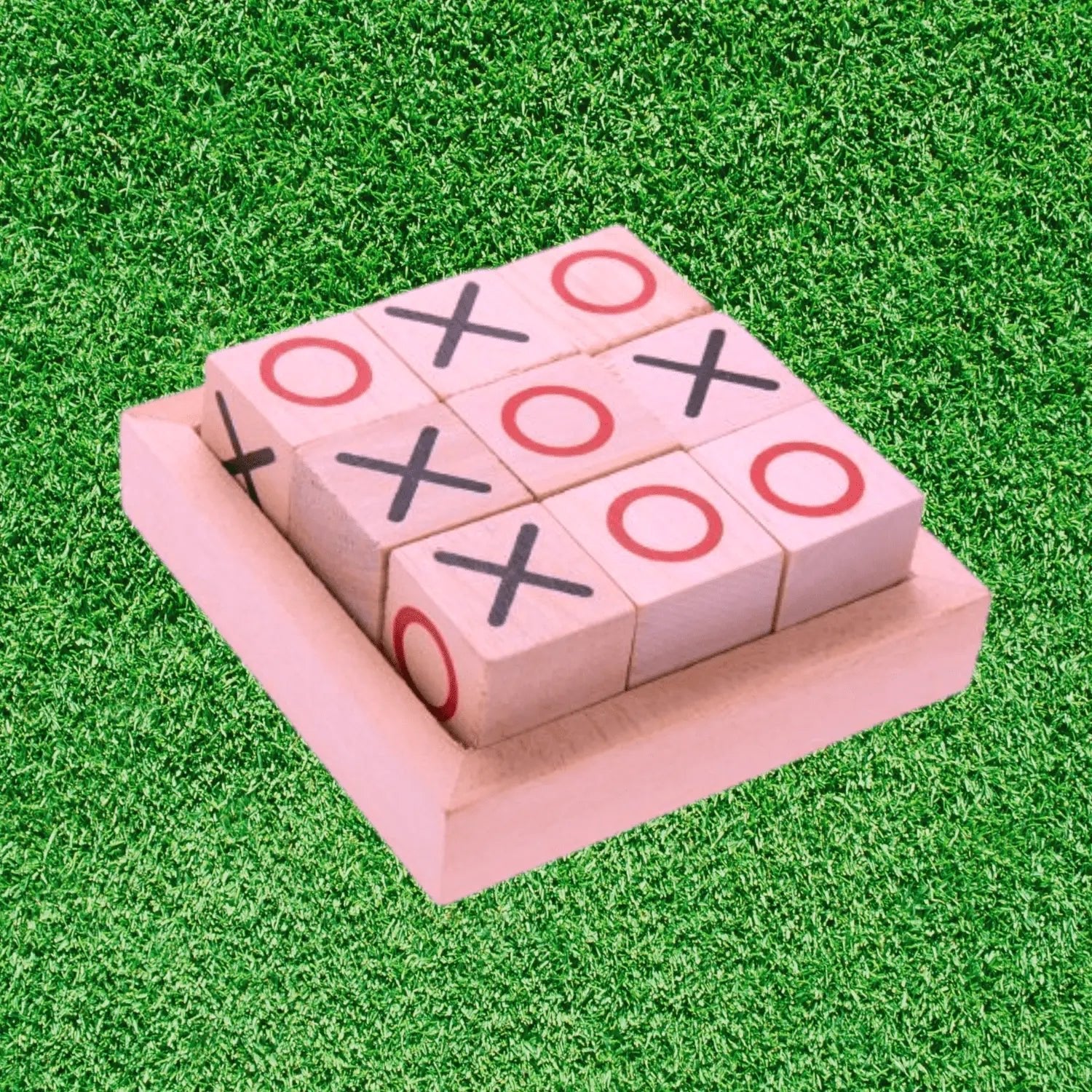 Tic tac toe – XOXO Naught & Crosses | Wooden Board Games Handmade Nought and Crosses